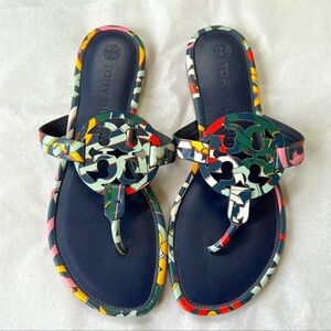 Tory Burch Colorful Patterned Sandals